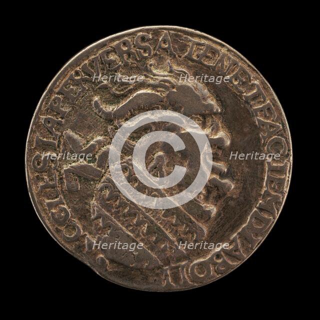 Satirical Head of a Pope [obverse], c. 1540. Creator: Unknown.