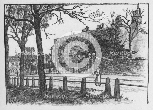 'Maid of Honour Row, Richmond', 1890. Artist: W.C. Keene.