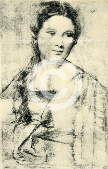 Portrait of a young woman, c1515, (1943). Creator: Titian.