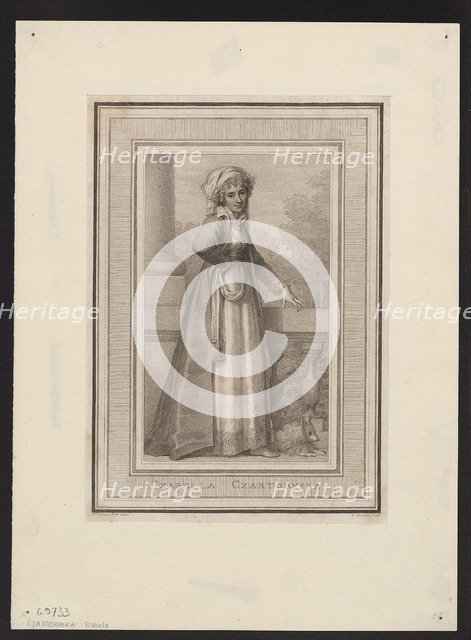 Princess Izabela Czartoryska, née Countess Fleming (1746-1835), 18th century. Artist: Anonymous  