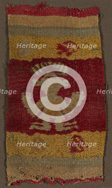 Fragment, Peru, A.D. 1250/1470. Creator: Unknown.