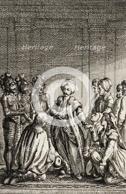 Adelheim von Veltheim, 1783. Creator: Daniel Nikolaus Chodowiecki.