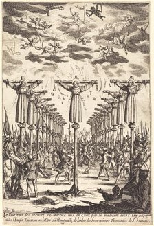The Martyrs of Japan, c. 1627/1628. Creator: Jacques Callot.