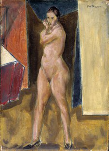 Nude, ca. 1927-1928. Creator: Alfred Henry Maurer.
