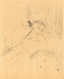 Old Song (Chanson ancienne), 1898. Creator: Henri de Toulouse-Lautrec.