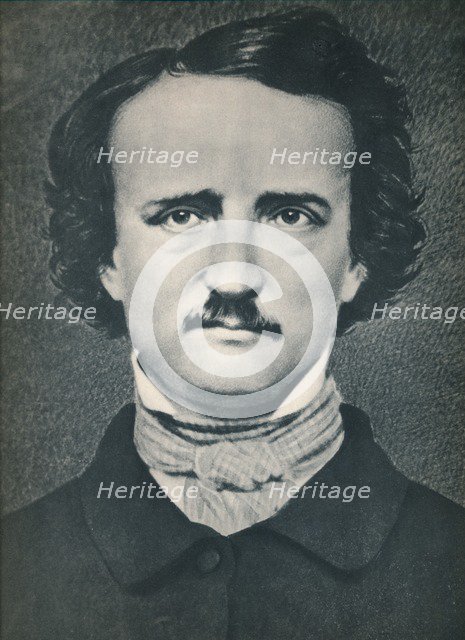 'Edgar Allan Poe', c1840, (1939). Artist: Mathew Brady.