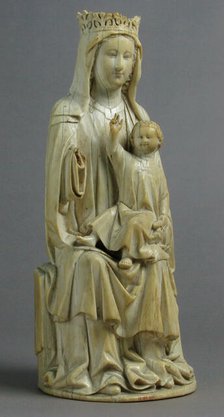 Virgin and Child, French, 14th century. Creator: Unknown.