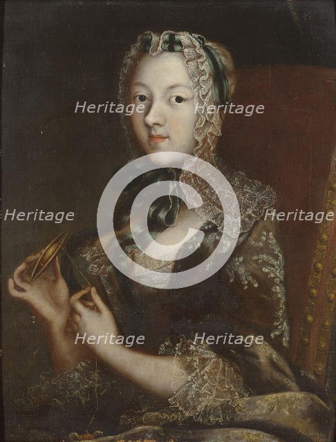 Christine Henriette of Hesse-Rotenburg (1717-1778), Princess of Carignan , 18th century. Creator: Anonymous.