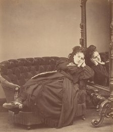 Sèriè à la Ristori, 1860s. Creator: Pierre-Louis Pierson.