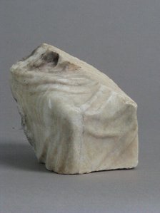 Knee Fragment, Coptic, 4th-7th century. Creator: Unknown.