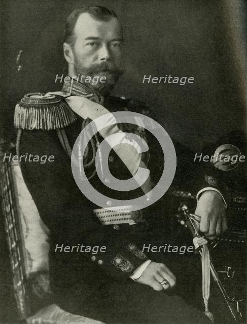 'The Czar of Russia', 1910s, (1919).  Creator: Unknown.