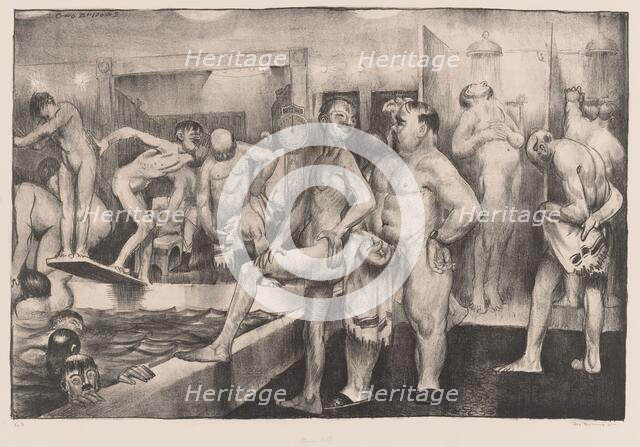 The Shower-Bath, 1917. Creator: George Wesley Bellows.