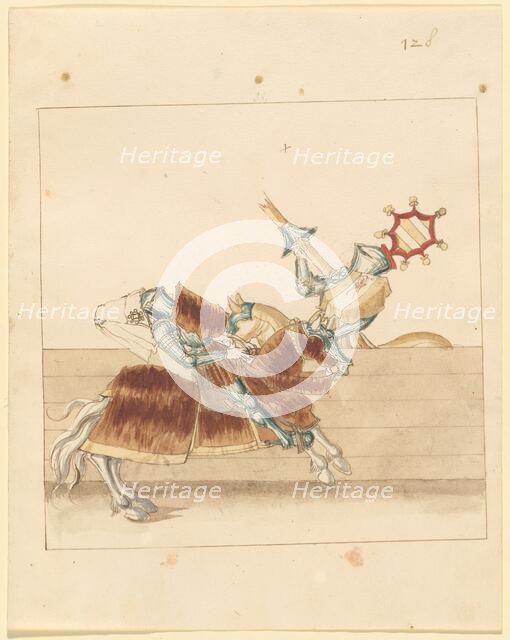 Freydal, The Book of Jousts and Tournament of Emperor Maximilian I: Combats... (Jousts)(Volume II):  Creator: Unknown.