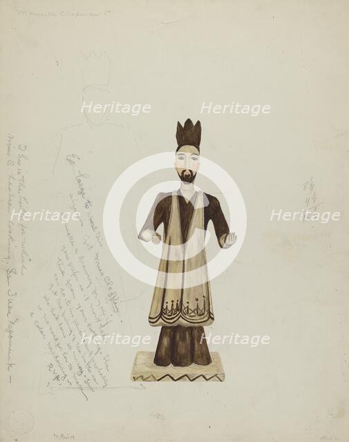 Bulto, 1935/1942. Creator: Unknown.