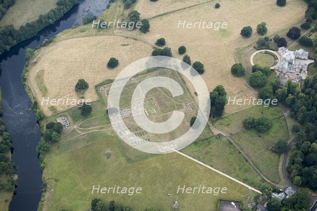 Chesters Roman fort, Northumberland, 2018. Creator: Emma Trevarthen.
