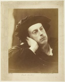 Portrait of The Hon. Frank Charteris, 1867. Creator: Julia Margaret Cameron.
