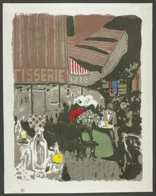 The Pastry Shop, plate ten from Landscapes and Interiors, 1899. Creator: Edouard Vuillard.