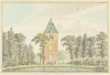The house at Maarssen, noon, 1757-1822. Creator: Hermanus Petrus Schouten.
