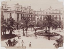 Barcelona, Plaza Real, between 1850 and 1900. Creator: Unknown.