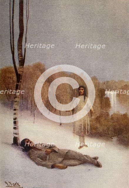 "She sang a strange, sweet song", 1914. Creator: Unknown.