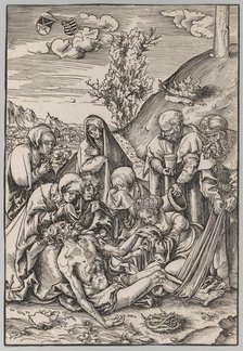 The Passion: The Lamentation, 1509. Creator: Lucas Cranach (German, 1472-1553).