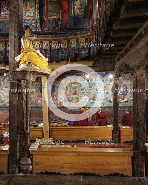 Thiksey Monastery, Ladakh, India, 2023. Creator: Peter Thompson.