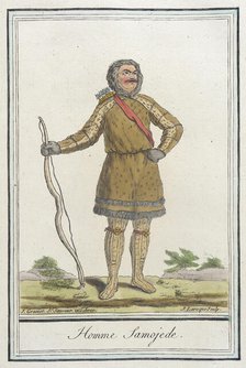 Costumes de Différents Pays, 'Homme Samojede', c1797. Creators: Jacques Grasset de Saint-Sauveur, LF Labrousse.