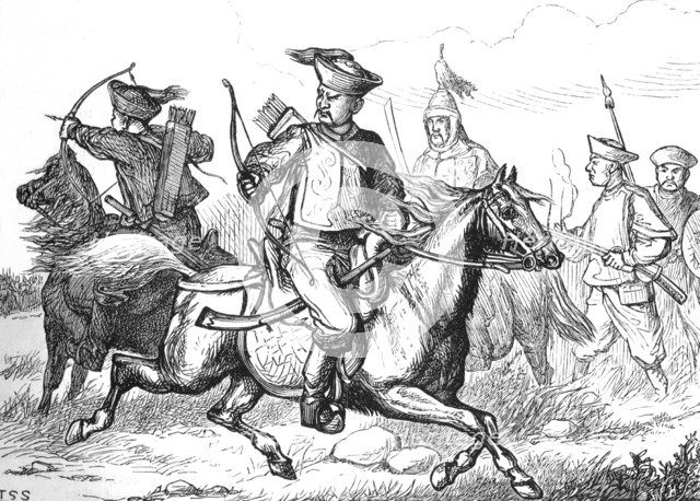 'Tartar Soldiers, 1860', c1880. Artist: T.S.S.