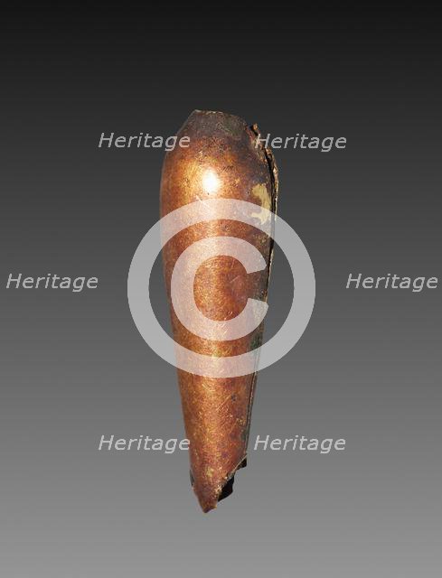 Teardrop-Shaped Bead, 1980-1801 BC. Creator: Unknown.