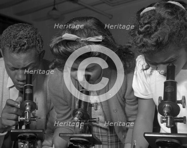 Bethune-Cookman College, Daytona Beach, Florida, 1943. Creator: Gordon Parks.