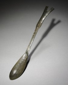 Spoon with Fish-Tail Design, 918-1392. Creator: Unknown.