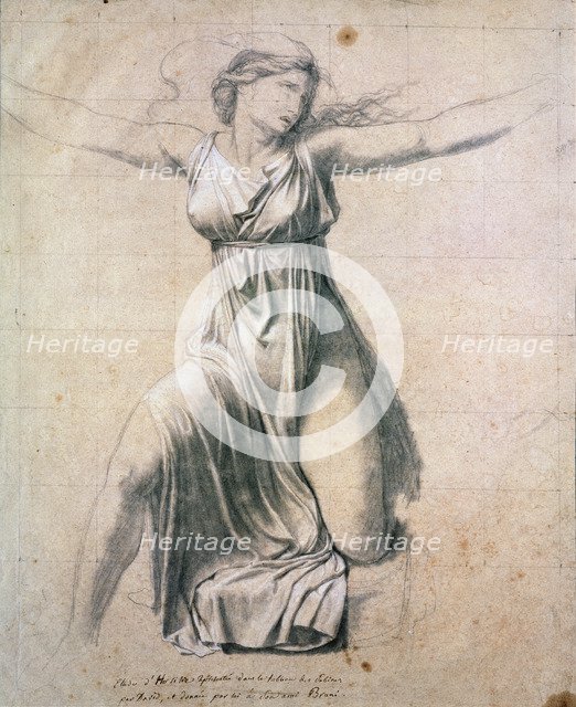 'Hersilia', 1795-1798.  Creator: Jacques-Louis David.