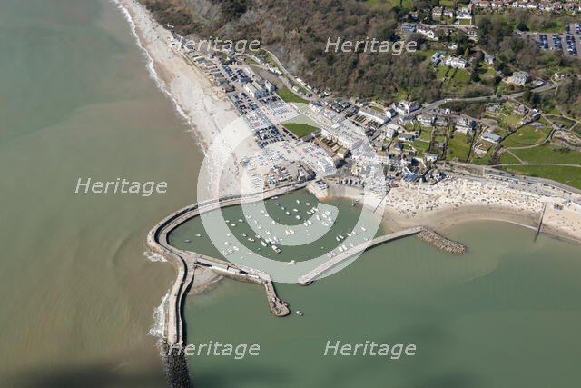 The Cobb at Lyme Regis, Dorset, 2016. Creator: Historic England.