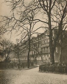 'Brunswick Square: Part of Bloomsbury's Boarding-House Land', c1935. Creator: Joel.