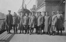 Officers of 27th, 6 Mar 1919. Creator: Bain News Service.