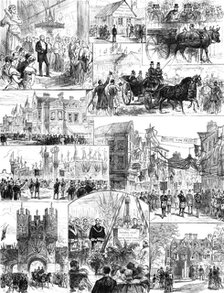 The Prince of Wales at York, 1883. Creator: Unknown.