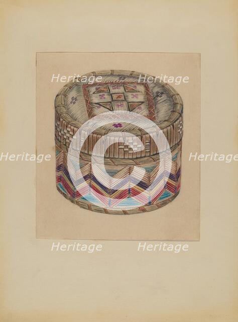 Basket, 1935. Creator: Michael Trekur.