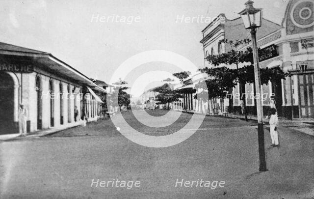 Peru. Scenes In Iquitos, 1912. Creator: Harris & Ewing.