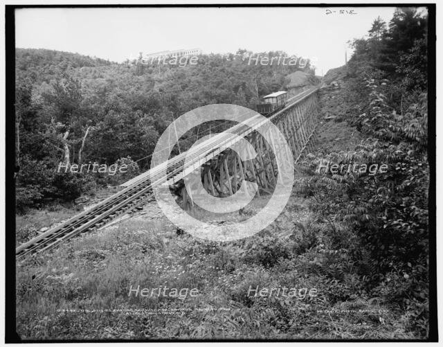 The Otis Elevating Railway and Catskill Mountain House, Catskill Mountains, N.Y., (1902?). Creator: Unknown.