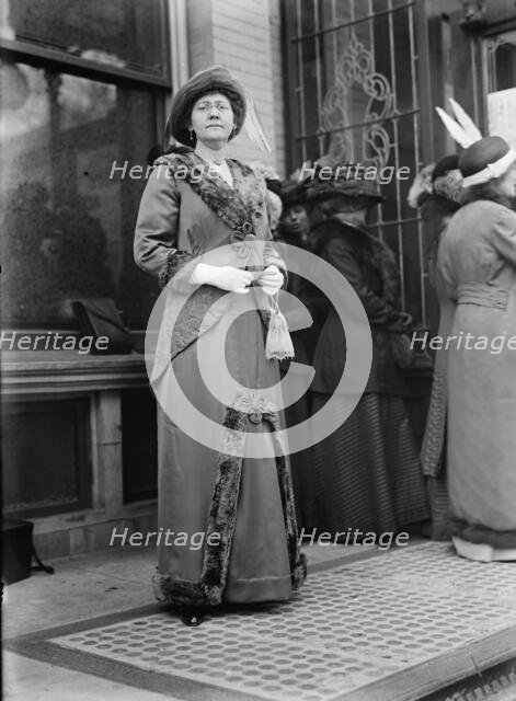 Lois Irene Kimsey Marshall at Mrs. W. Wilson, 1st Breakfast, 1913. Creator: Harris & Ewing.
