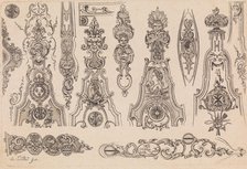 Plate three from Nouveavx Desseins D'Arquebvseries, ca. 1705-30. Creator: de La Collombe.