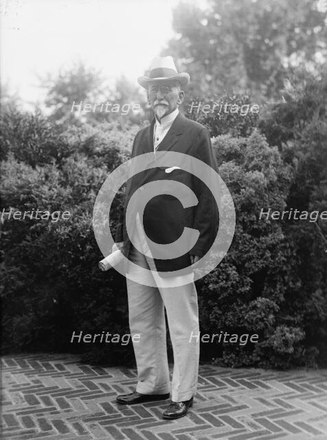 Judge William Lea Chambers, Chairman of The Board of Med, And Conc. - Snap, In August, 1916. Creator: Harris & Ewing.