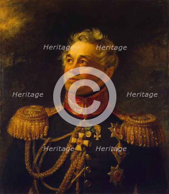 Portrait of Count Alexey Grigoryevich Shcherbatov (1776-1848), before 1825.