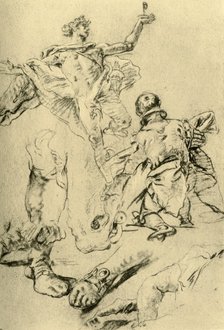 'Study for a page in the Kaisersaal', 1751-1752, (1928). Artist: Giovanni Battista Tiepolo.