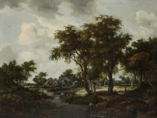 The Water Mill (The Trevor Landscape), 1667. Creator: Meindert Hobbema.