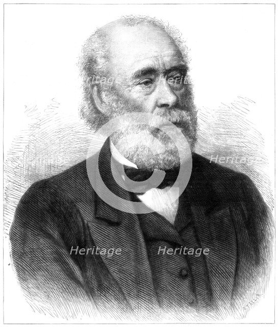 Sir Joseph Whitworth, British mechanical engineer, 1887. Artist: Unknown