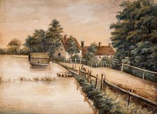 Longmore Pool, Sutton Park, 19th century.  Creator: W. Green.