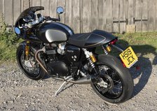 2019 Triumph Thruxton TFC 1200cc. Creator: Unknown.