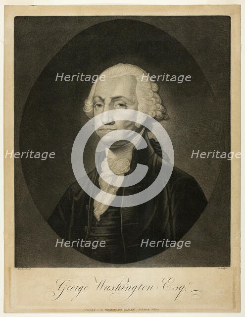George Washington, c. 1800. Creator: William Woollett.