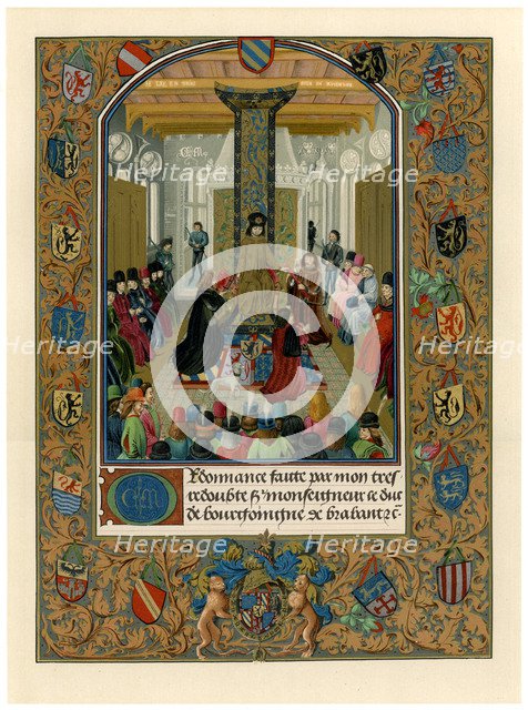 Charles the Bold, Duke of Burgundy, 1473. Artist: Unknown